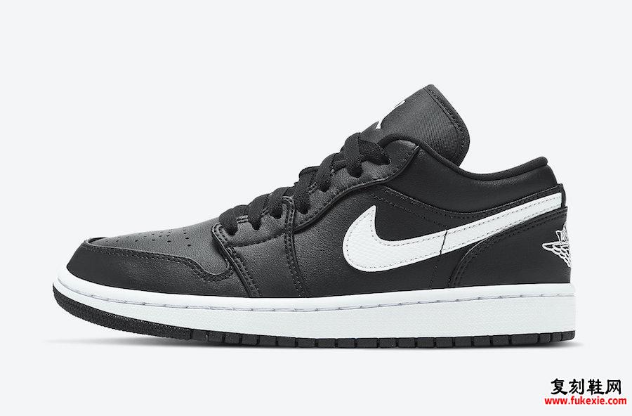 Air Jordan 1 Low Black White AO9944-001发售日期