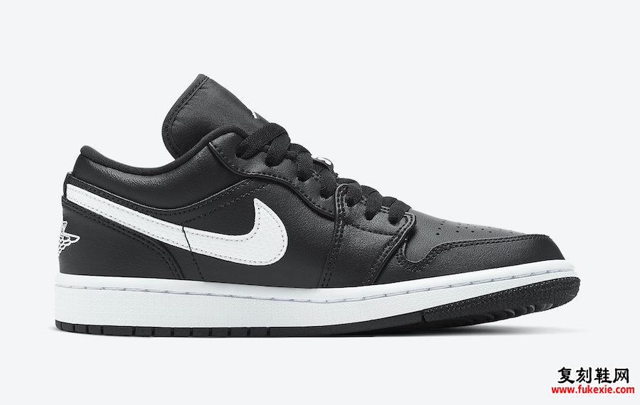 Air Jordan 1 Low Black White AO9944-001发售日期