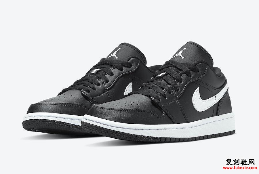 Air Jordan 1 Low Black White AO9944-001发售日期