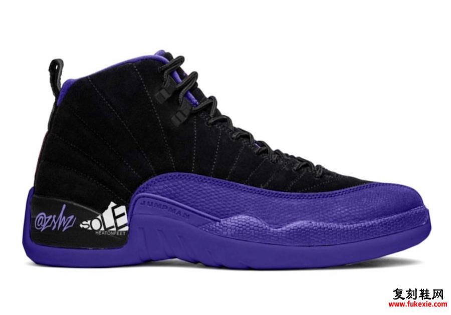 Air Jordan 12 Black Dark Concord CT8013-005 Release Date Info