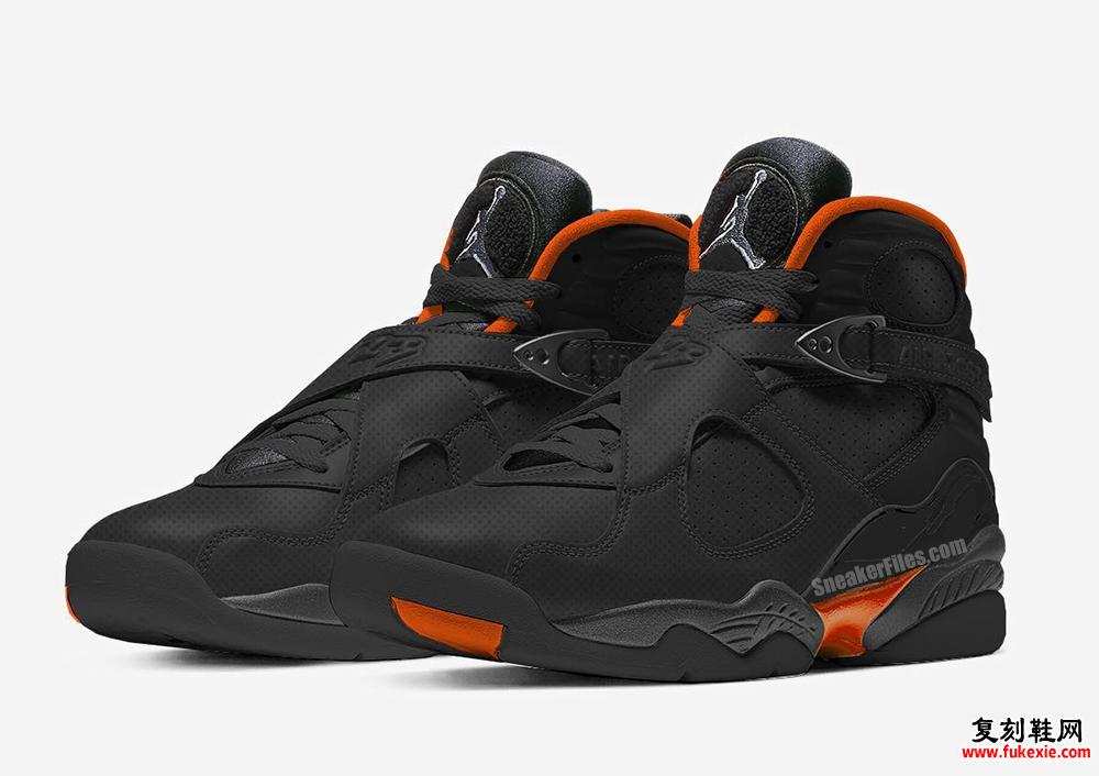 Air Jordan 8 WNTR黑色深灰色总计橙色CT8532-050发售日期