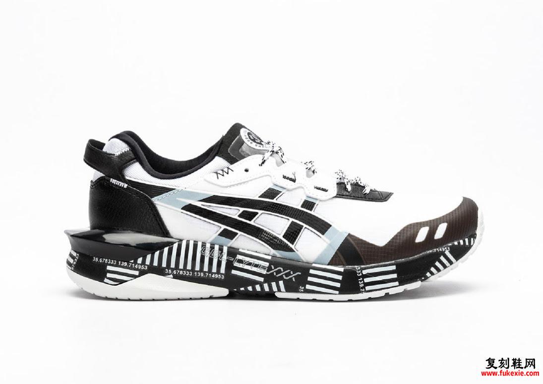 Asics Gel Lyte XXX White Black发售日期