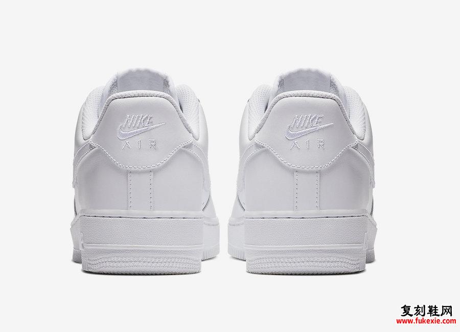 Nike Air Force 1 Low Triple White 315115-112发售日期信息