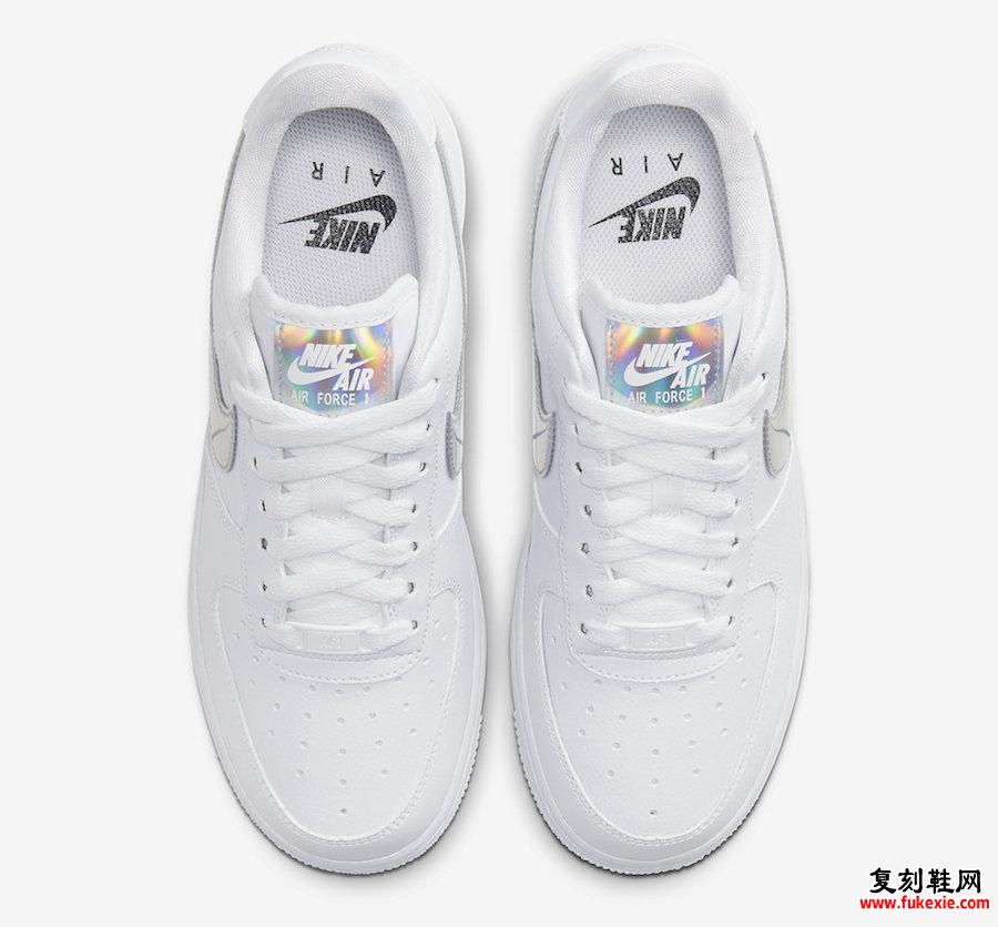 Nike Air Force 1 Low White Iridescent CJ1646-100发售日期