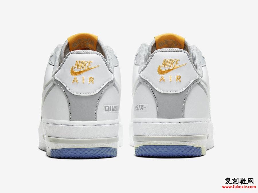 Nike Air Force 1 React轻烟灰色CT1020-100发售日期