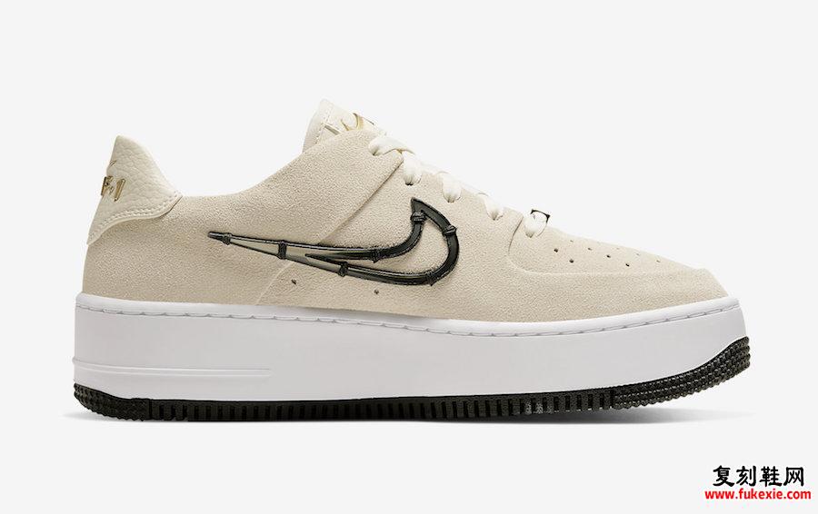 Nike Air Force 1 Sage Low Light Cream CI3482-200发售日期