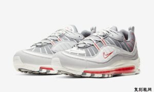 Nike Air Max 98 Gray Sail Habanero Red CJ0592-001发售日期