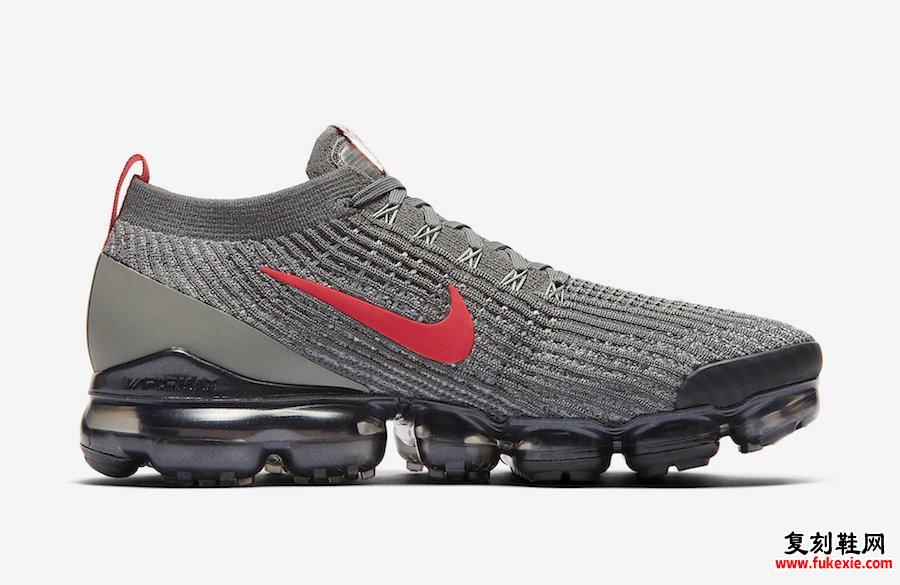 Nike Air VaporMax 3.0 Gray Crimson CT1270-001发售日期