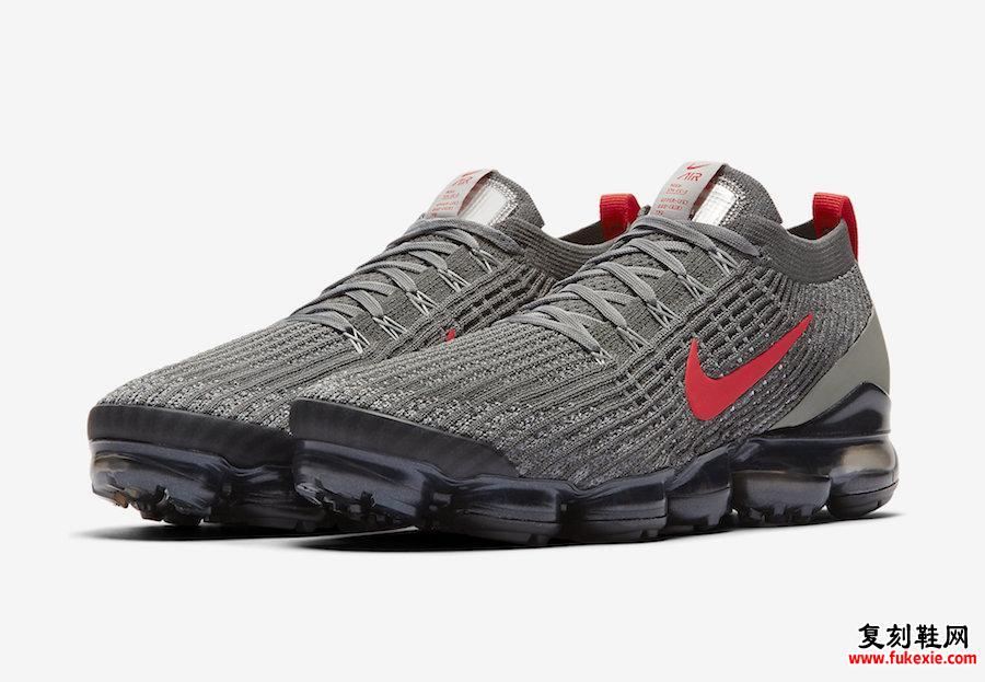 Nike Air VaporMax 3.0 Gray Crimson CT1270-001发售日期