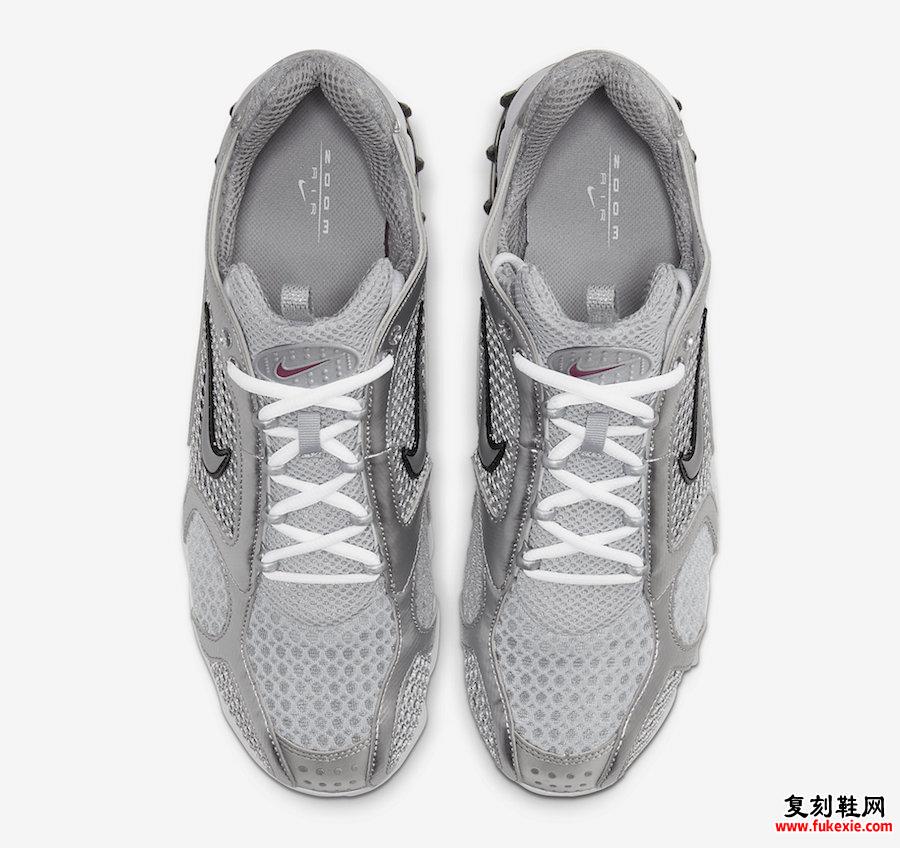 Nike Air Zoom Spiridon笼式金属银CJ1288-001发售日期信息