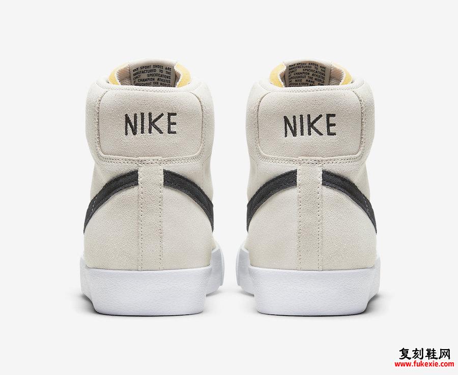 Nike Blazer Mid Suede浅Orewood棕色黑色CI1172-100发售日期