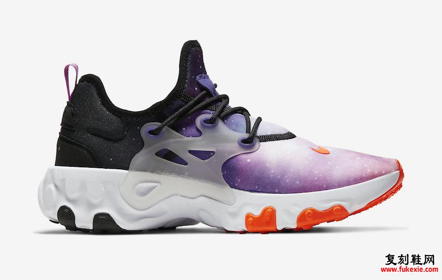 Nike React Presto Galaxy Big Bang CN7664-002发售日期信息