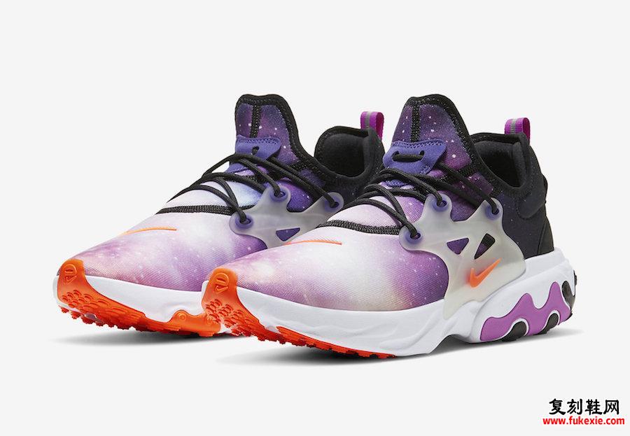 Nike React Presto Galaxy Big Bang CN7664-002发售日期信息