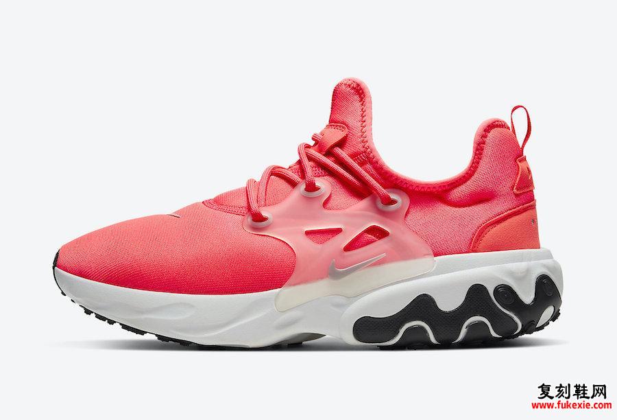 Nike React Presto Laser Crimson CK4538-600发售日期