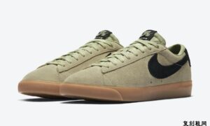 Nike SB Blazer Low Olive Aura 704939-303发售日期