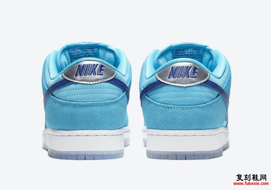 Nike SB Dunk Low Blue Fury BQ6817-400发售日期