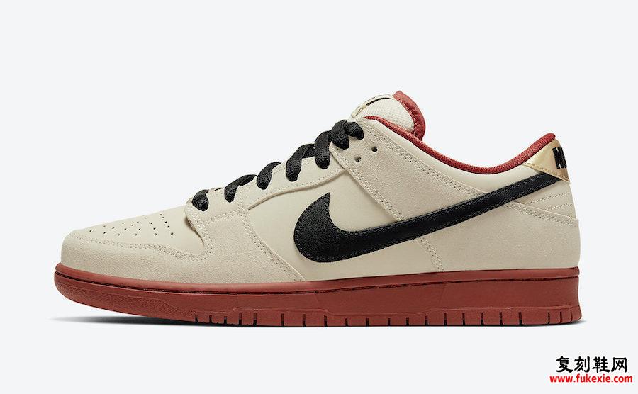 Nike SB Dunk Low平纹细布BQ6817-100发售日期