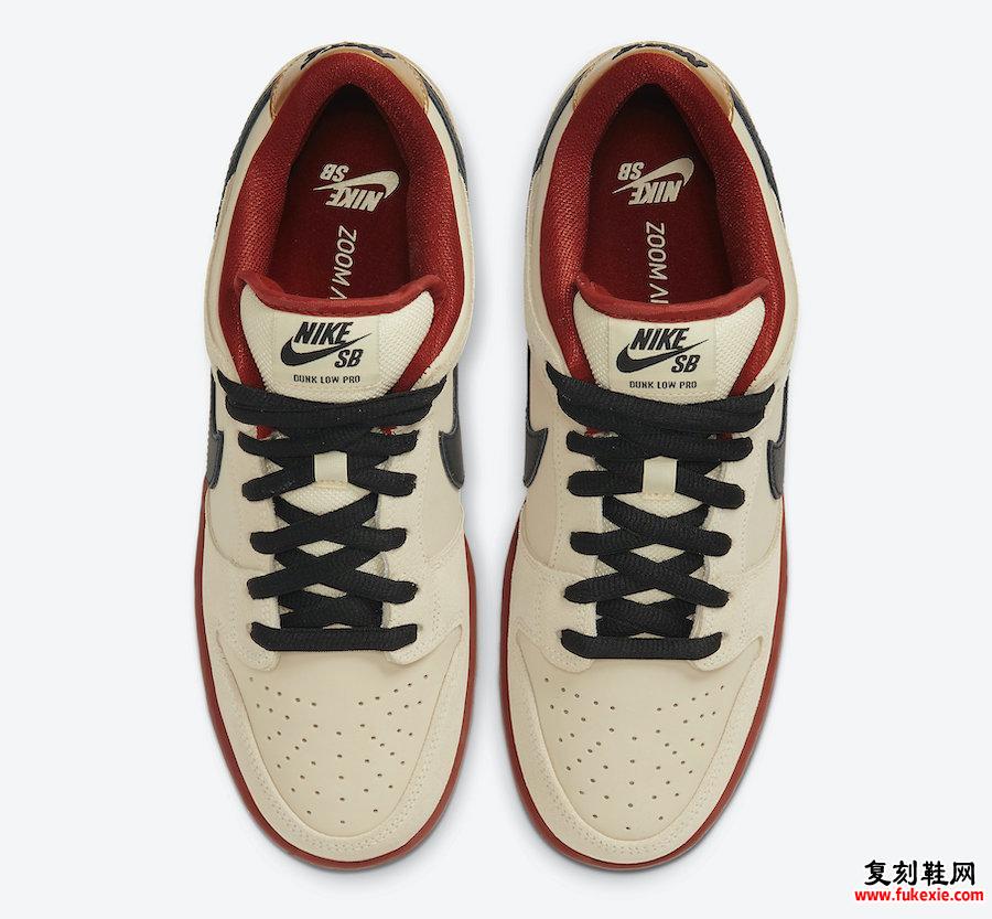 Nike SB Dunk Low平纹细布BQ6817-100发售日期