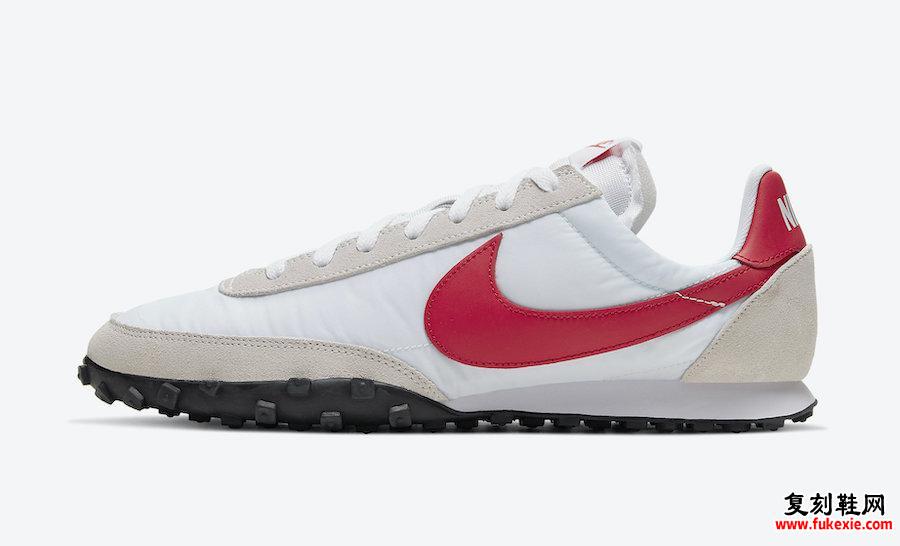 Nike Waffle Racer White Red Grey CN8116-100发售日期