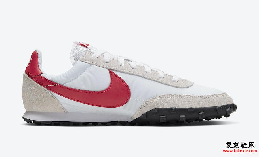 Nike Waffle Racer White Red Grey CN8116-100发售日期