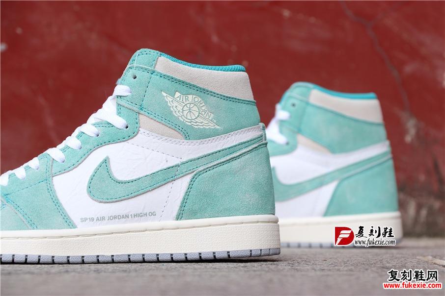 乔1蒂芙尼薄荷绿乔丹/Air Jordan  AJ1 乔丹1代 乔丹1  Air Jordan 1 “Turbo Green”