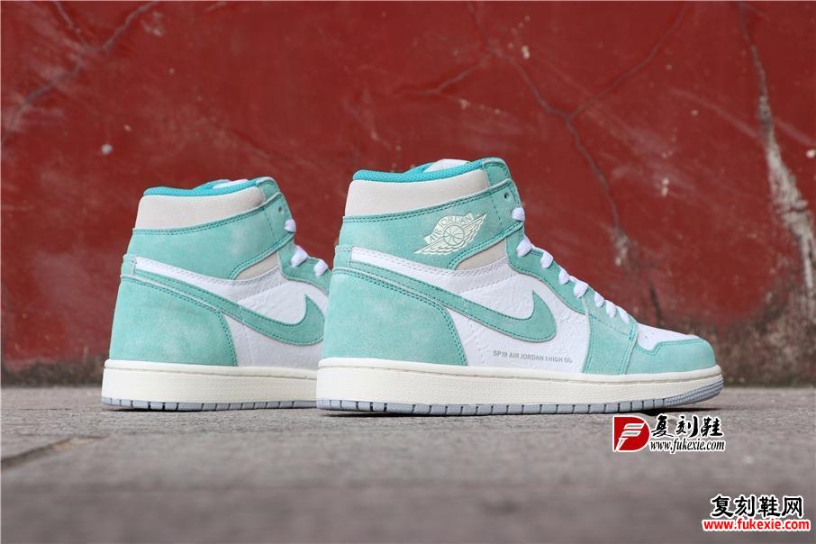 乔1蒂芙尼薄荷绿乔丹/Air Jordan  AJ1 乔丹1代 乔丹1  Air Jordan 1 “Turbo Green”