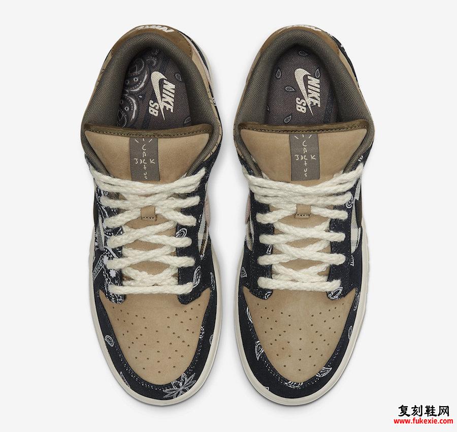 Travis Scott x Nike SB Dunk Low Might即将在SNKRS上发布 货号：CT5053-001