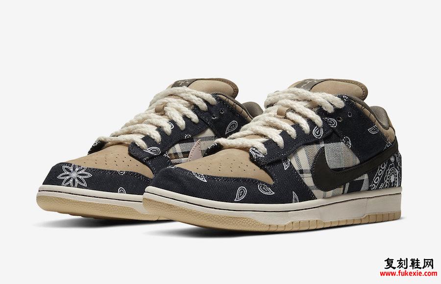 Travis Scott x Nike SB Dunk Low Might即将在SNKRS上发布 货号：CT5053-001