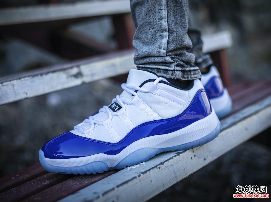 Air Jordan 11 Low WMNS Concord AH7860-100发售日期：