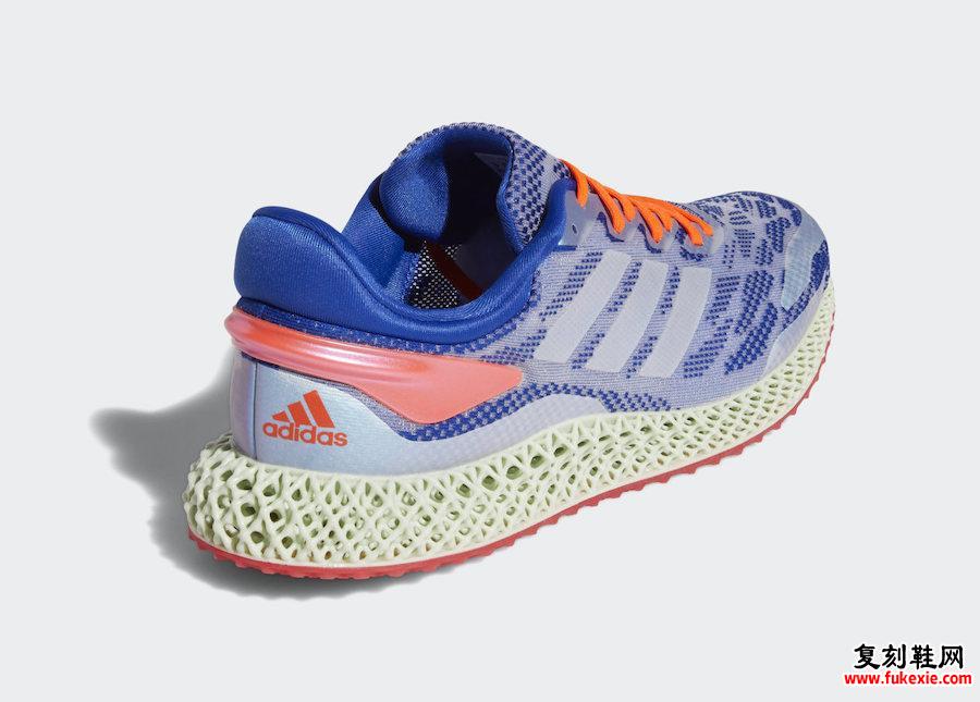 adidas 4D Run 1.0 Glory Blue FW1231发售日期