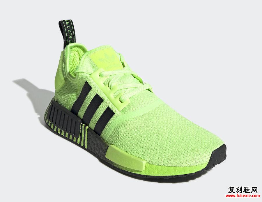 adidas NMD R1 Signal Green FV3647发售日期