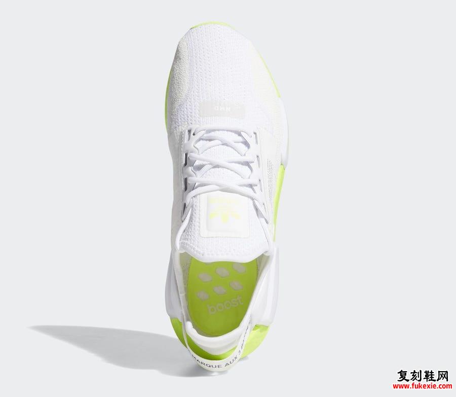 adidas NMD R1 V2 White Volt Boost FX3903发售日期