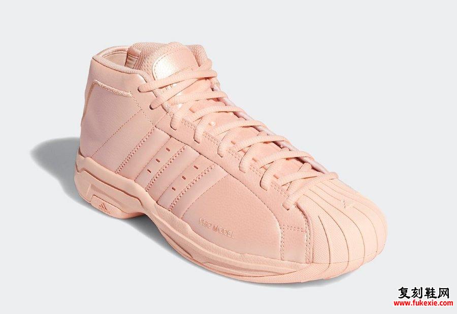 adidas Pro Model 2G Easter Glow Pink EH1951发售日期