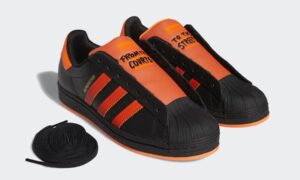 adidas Superstar Laceless Black Orange FV3021发售日期