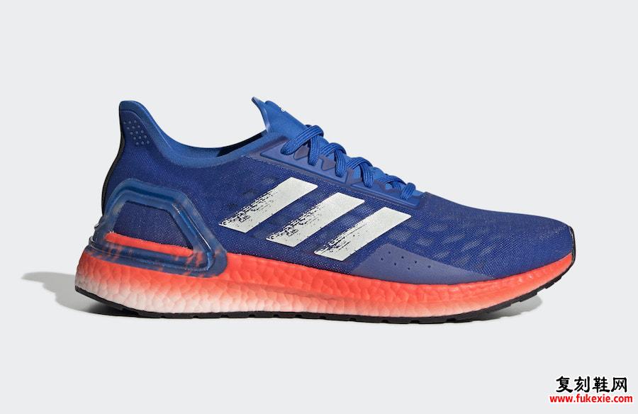 adidas Ultra Boost PB Glory Blue Solar Red EF0893发售日期