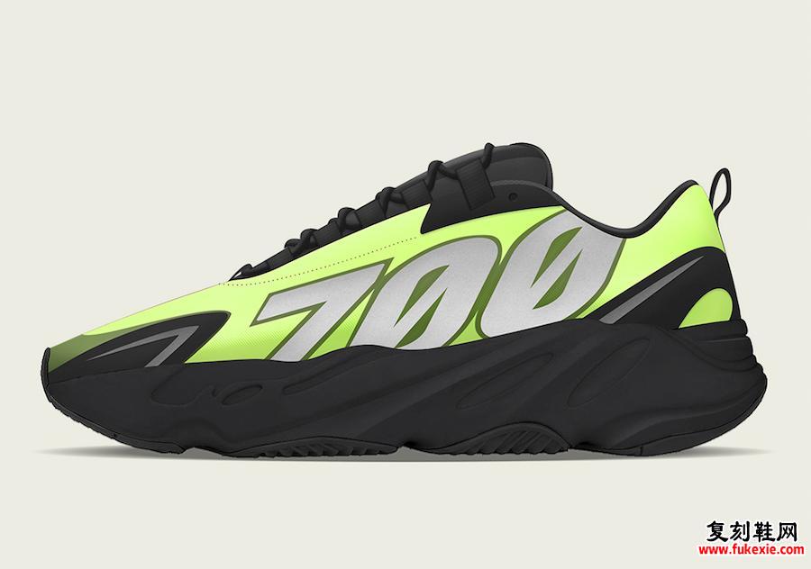 adidas Yeezy Boost 700 MNVN Phosphor发售日期