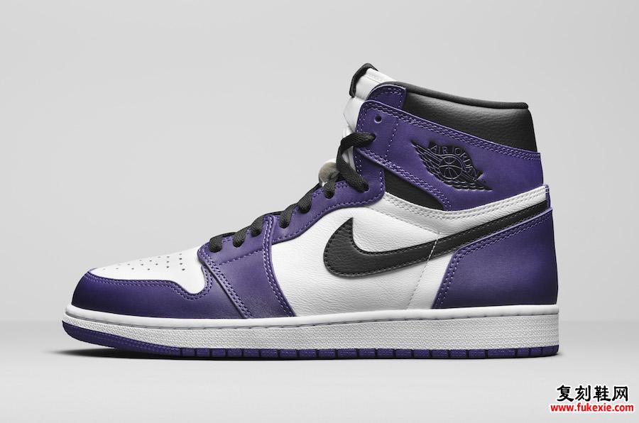 Air Jordan 1 High OG Court Purple 555088-500发售日期