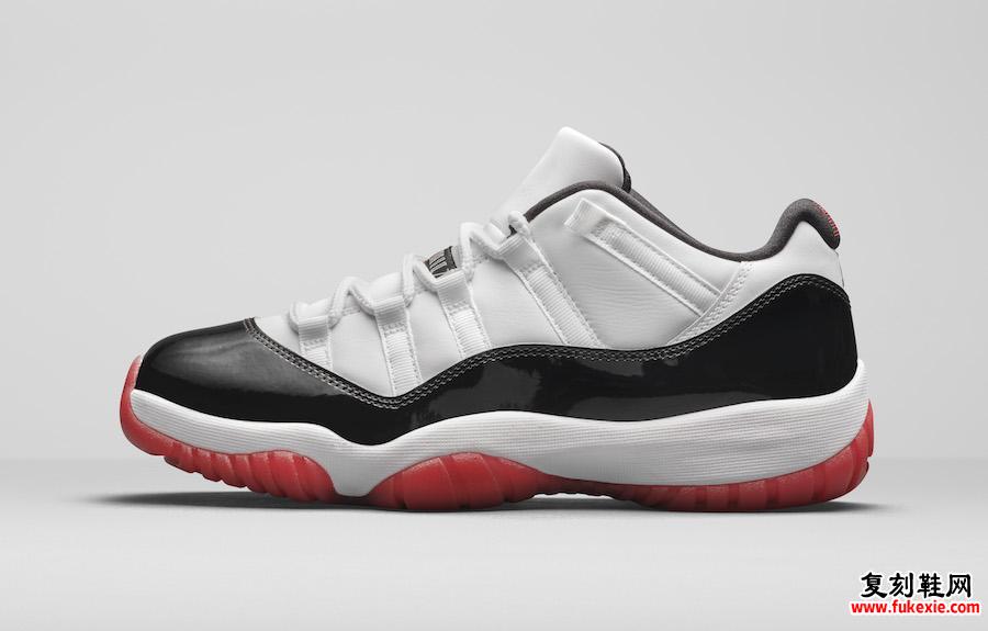 Air Jordan 11 Low White Bred AV2187-160发售日期