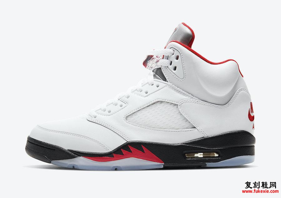 Air Jordan 5 Fire Red DA1911-102 2020发售详细价格