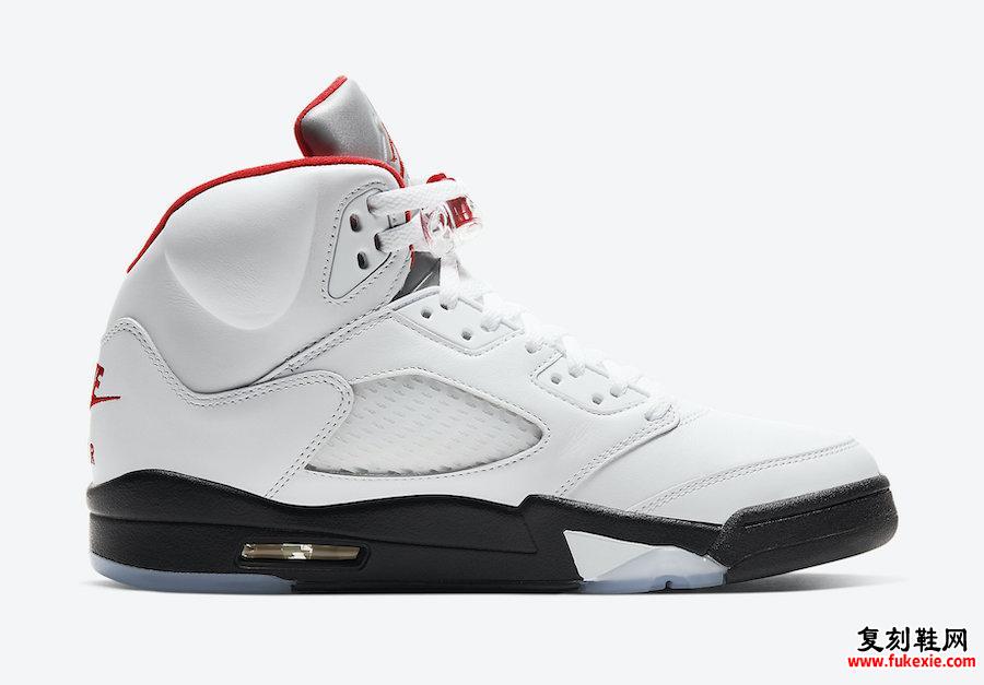 Air Jordan 5 Fire Red DA1911-102 2020发售详细价格