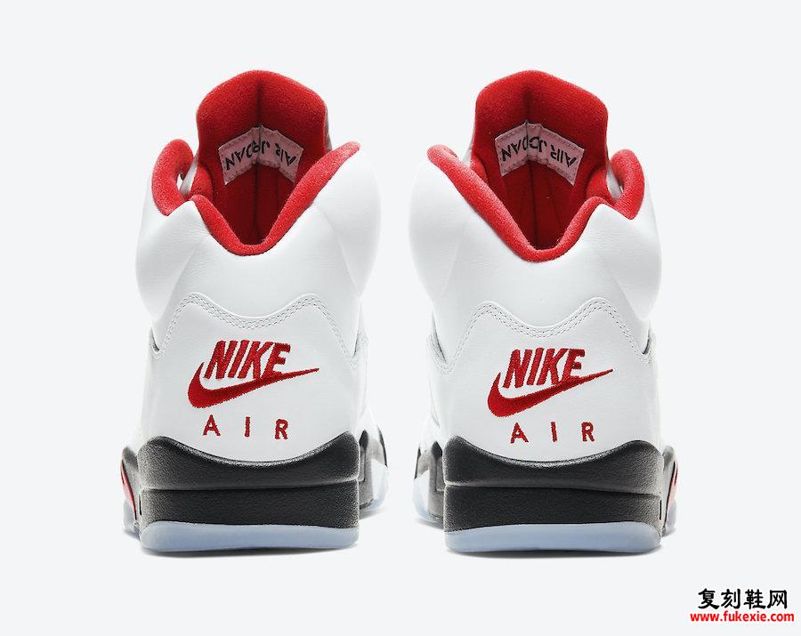 Air Jordan 5 Fire Red DA1911-102 2020发售详细价格