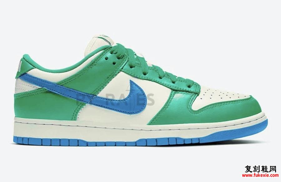 Kasina Nike Dunk Low Sail白色Neptune绿色工业蓝发布日期信息