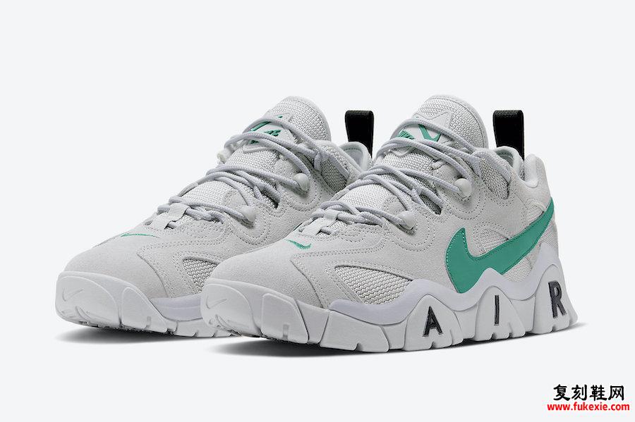 Nike Air Barrage Low Neptune Green CW3129-001发售日期