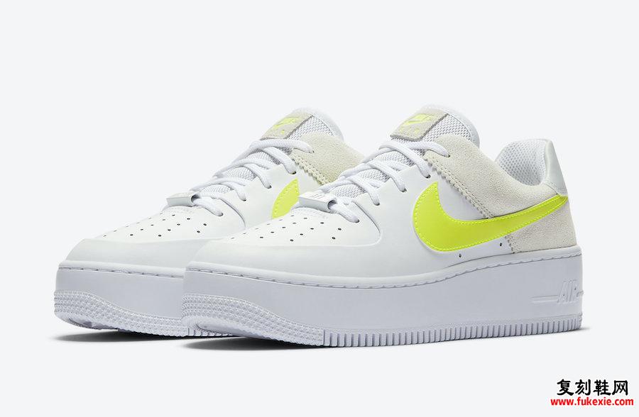 Nike Air Force 1 Low Lemon Venom CW2652-100发售日期