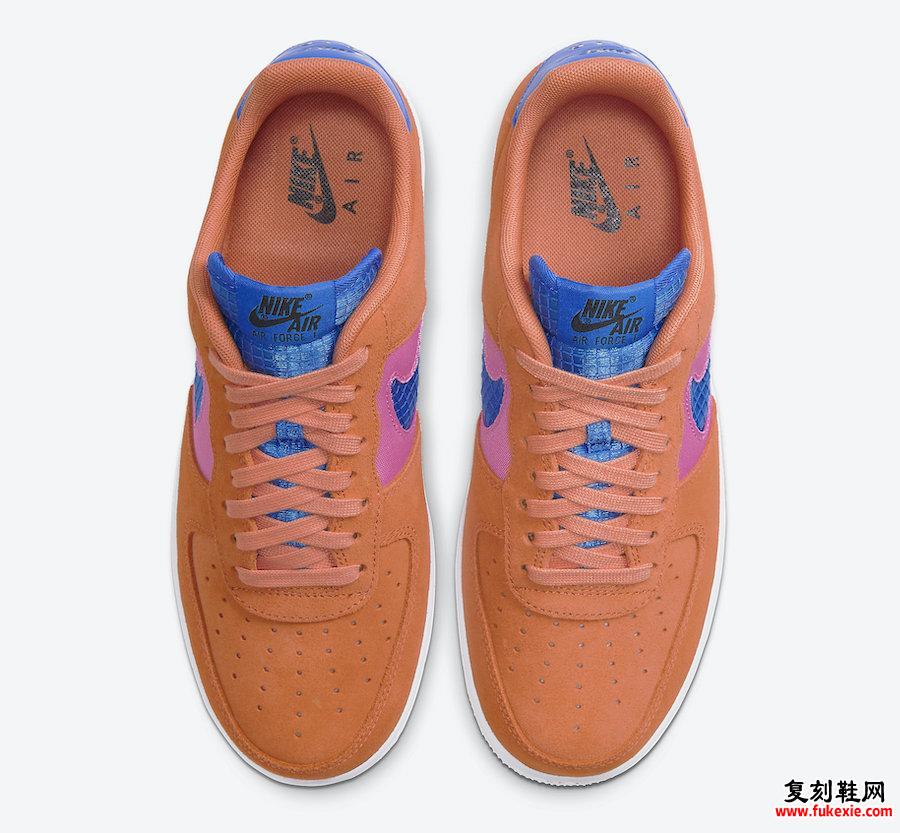 Nike Air Force 1 Low Orange Trance CW7300-800发售日期