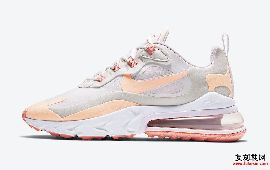 Nike Air Max 270 React Crimson Tint CJ0619-103发售日期