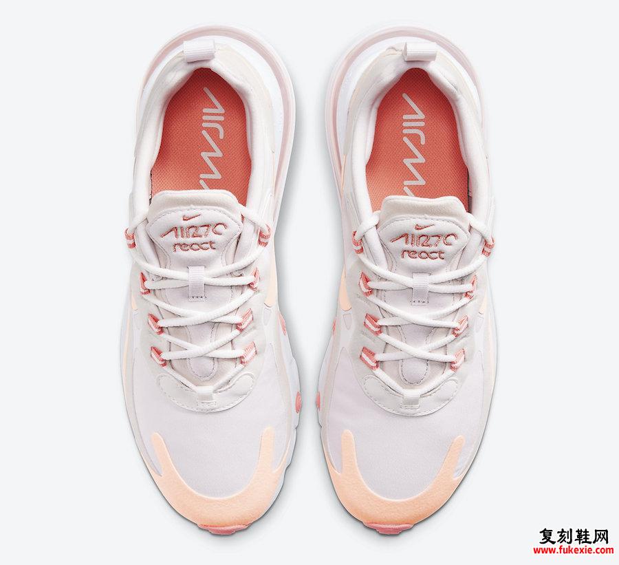 Nike Air Max 270 React Crimson Tint CJ0619-103发售日期