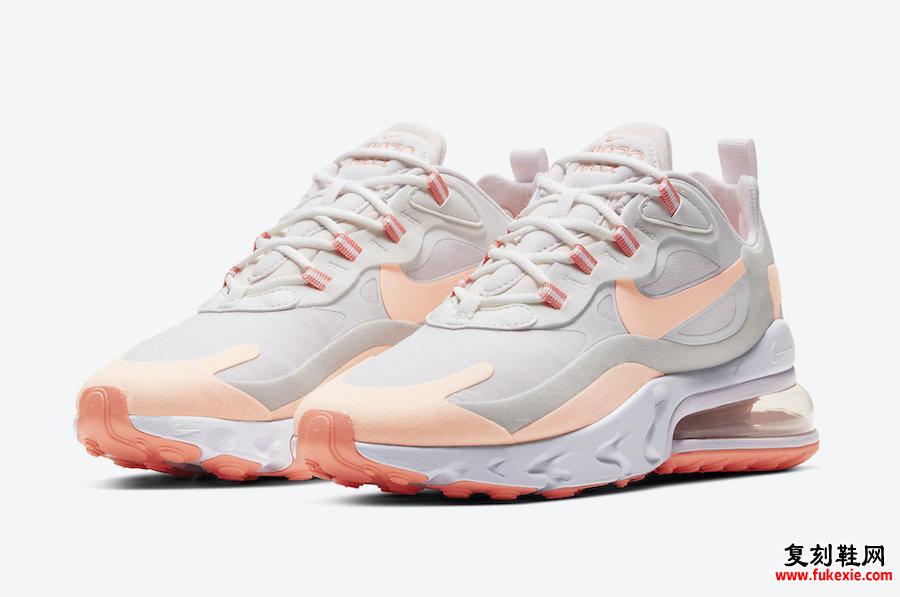 Nike Air Max 270 React Crimson Tint CJ0619-103发售日期