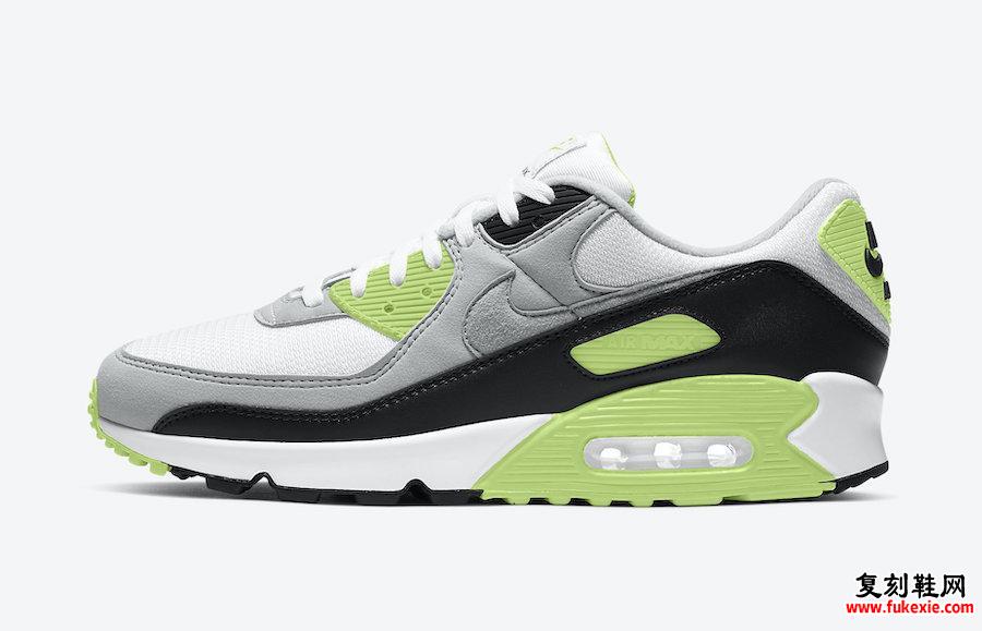 Nike Air Max 90 OG Lime Green CW5458-100发售日期