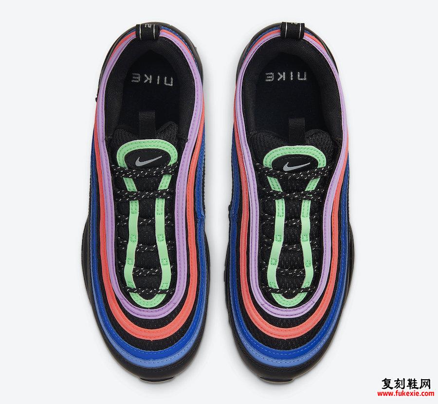 Nike Air Max 97 Black Multicolor CW6028-001发售日期